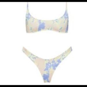 Triangl bikini with bag